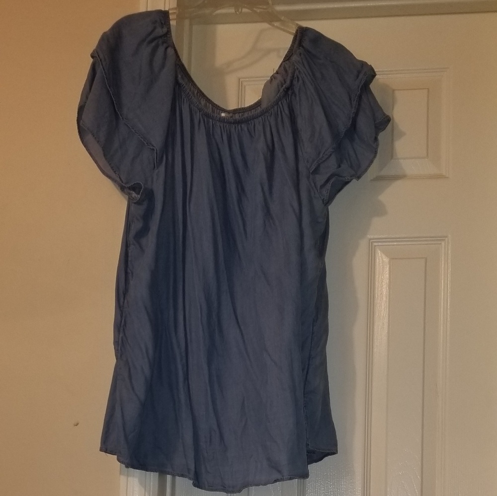 Terra & Sky Double Sleeve Top